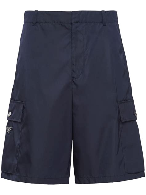 white prada shorts|Prada cargo pants men.